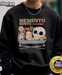 Alt Text: Official Memento Bento 'Seize The Day' Sweatshirt in vibrant colors, perfect for casual wear and motivational style.