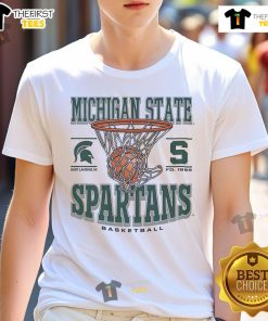 Michigan State Spartans Game Time T-Shirt featuring bold team logo and colors, perfect for game day and fan apparel.