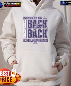 Alt Text: Official Minnesota Frost Walter Cup Back-to-Back Champions 2025 Hoodie showcasing team pride and championship spirit.