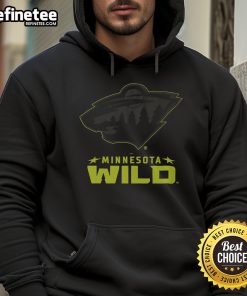 Official Minnesota Wild Highlight Reel Hoodie featuring team colors and logo, perfect for fans and game day wear.