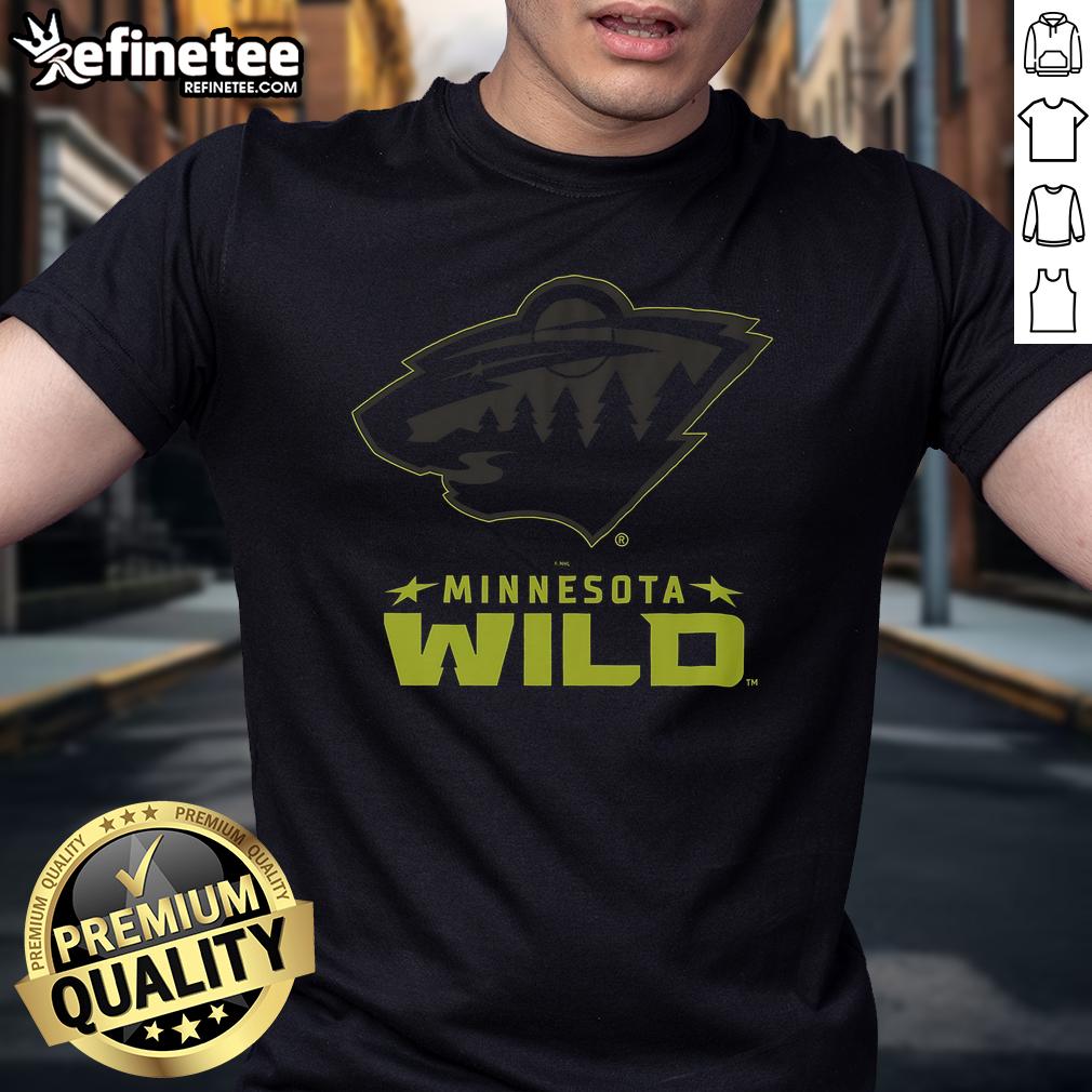 Official Minnesota Wild Highlight Reel T Shirt Official Minnesota Wild Highlight Reel T-Shirt featuring team logo and vibrant design for hockey fans.