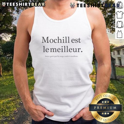 Official Mochill tank top featuring a soft, round, and cozy design, perfect for comfortable casual wear.