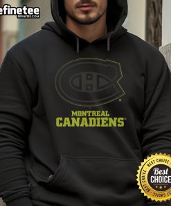 Official Montreal Canadiens Highlight Reel Hoodie showcasing team colors and logo, perfect for fans and game day wear.