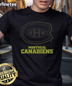Official Montreal Canadiens Highlight Reel T-Shirt featuring team logo and vibrant graphics for fans and collectors.