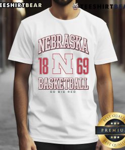 Official Nebraska Cornhuskers Basketball T-Shirt featuring team logo and colors, perfect for fans and game day attire.