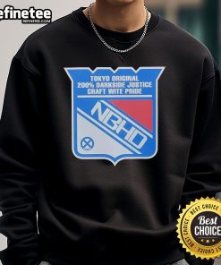 Official Neighborhood NH x Bounty Hunter Sweatshirt in black with logo design, perfect for casual streetwear style.