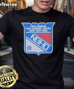 Official Neighborhood Nh X Bounty Hunter T-Shirt featuring bold graphics and a stylish design for streetwear enthusiasts.