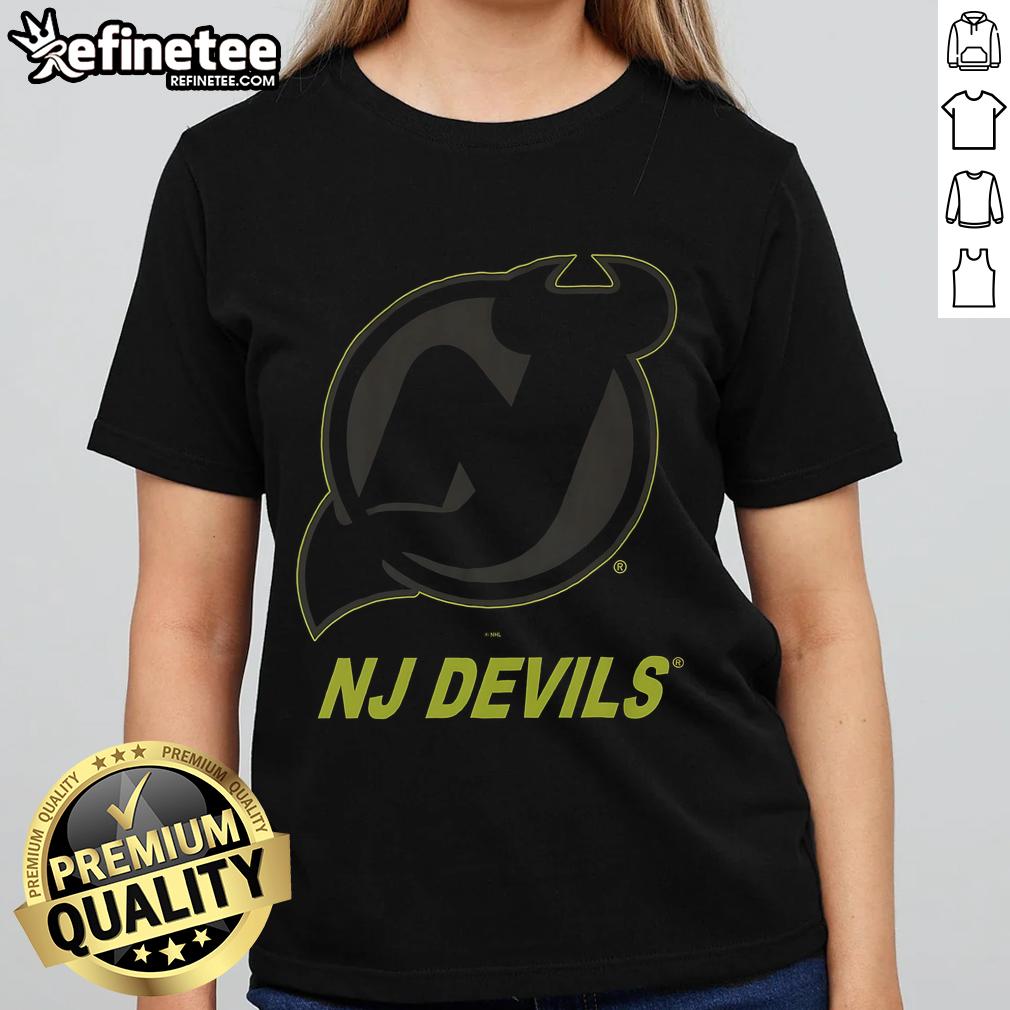 Official New Jersey Devils Highlight Reel Ladies Tee Official New Jersey Devils Highlight Reel ladies tee featuring bold team logo and stylish design for female fans.