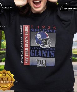Official New York Giants NFC East Est 1925 sweatshirt showcasing team pride in the National Football League.