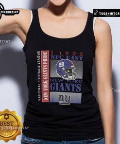 Official New York Giants NFC East Est 1925 tank top featuring team logo and colors, perfect for NFL fans.
