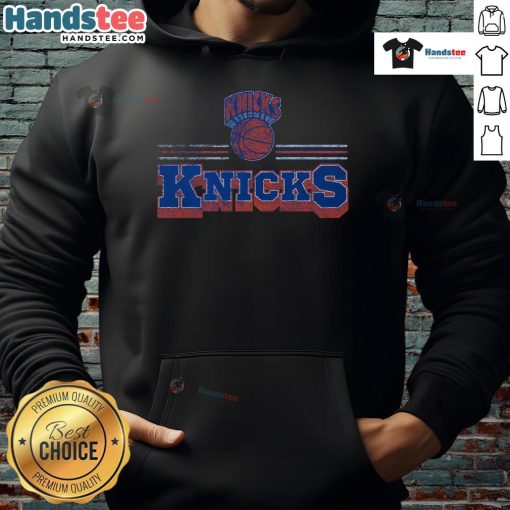 Official New York Knicks Fan Banner Hoodie featuring team colors and logo, perfect for showing your Knicks pride.