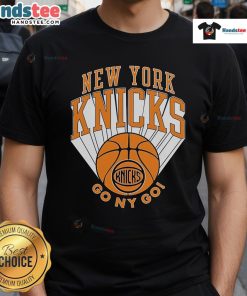 Official New York Knicks Go Ny Go T-Shirt featuring vibrant team colors and logo, perfect for Knicks fans.