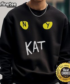 Alt Text: Official New York Knicks Kat Playball Sweatshirt featuring vibrant team colors and stylish design for fans.