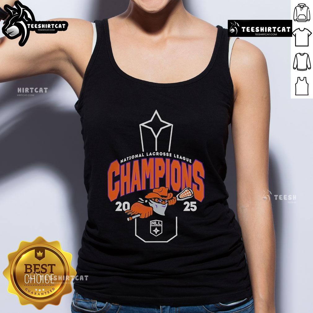 Official Nll Buffalo Bandits 2025 Nll Cup Champions Tank Top Buffalo Bandits 2025 NLL Cup Champions tank top featuring bold team logo and vibrant colors, perfect for fans.