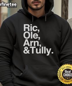 Official No Context Flair Ric Ole Arn Tully Hoodie featuring bold graphics and a stylish design for wrestling fans.