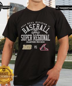 Official Northwest Nazarene University vs CSUMB 2025 NCAA Division II Baseball Super Regional T-Shirt design