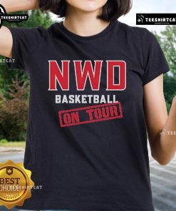 Official Norwood Flames Classics 2025 On Tour Ladies Tee featuring vibrant design and comfortable fit for fans.