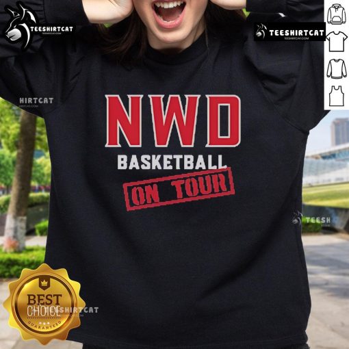 Official Norwood Flames Classics 2025 On Tour Sweatshirt featuring vibrant team colors and stylish design.