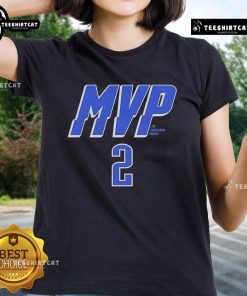 Official OKC MVP Thunder Ladies Tee from The Uncontested Podcast, showcasing team spirit and stylish design.