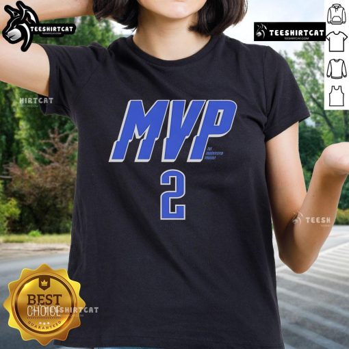 Official OKC MVP Thunder Ladies Tee from The Uncontested Podcast, showcasing team spirit and stylish design.