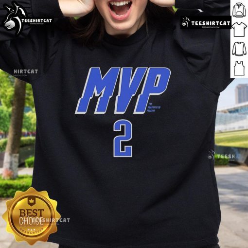 Official OKC MVP Thunder sweatshirt featured on The Uncontested Podcast, perfect for fans and stylish comfort.