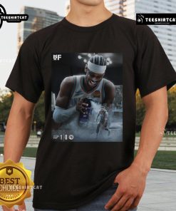 Official Oklahoma City Thunder destroy Minnesota Timberwolves T-shirt design featuring team logos and vibrant colors.