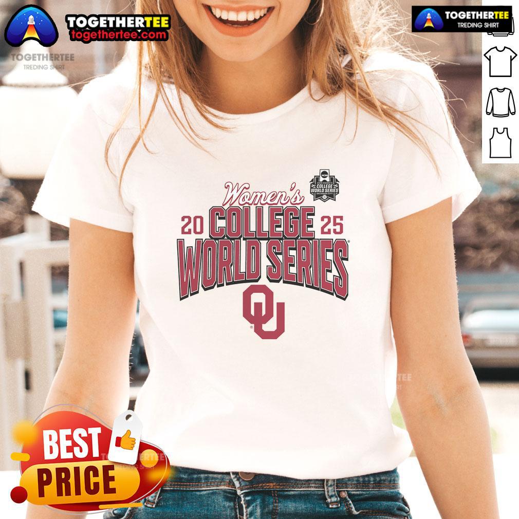 Official Oklahoma Sooners 2025 NCAA Softball Women's College World Series Ladies-Tee Official Oklahoma Sooners 2025 NCAA Softball Women's College World Series Ladies Tee in vibrant colors and comfortable fit.