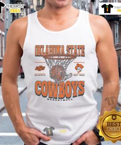 Official Oklahoma State Cowboys Game Time Tank Top featuring team logo and colors for spirited sports fans.