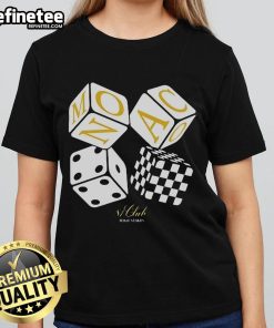 Alt Text: Oscar Piastri wearing the official Club Monaco Ladies Tee, showcasing style and elegance at the event.