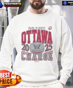 Official Ottawa Charge Urban Sweatshirt for adults, perfect for playoffs and city fans, showcasing team spirit and style.