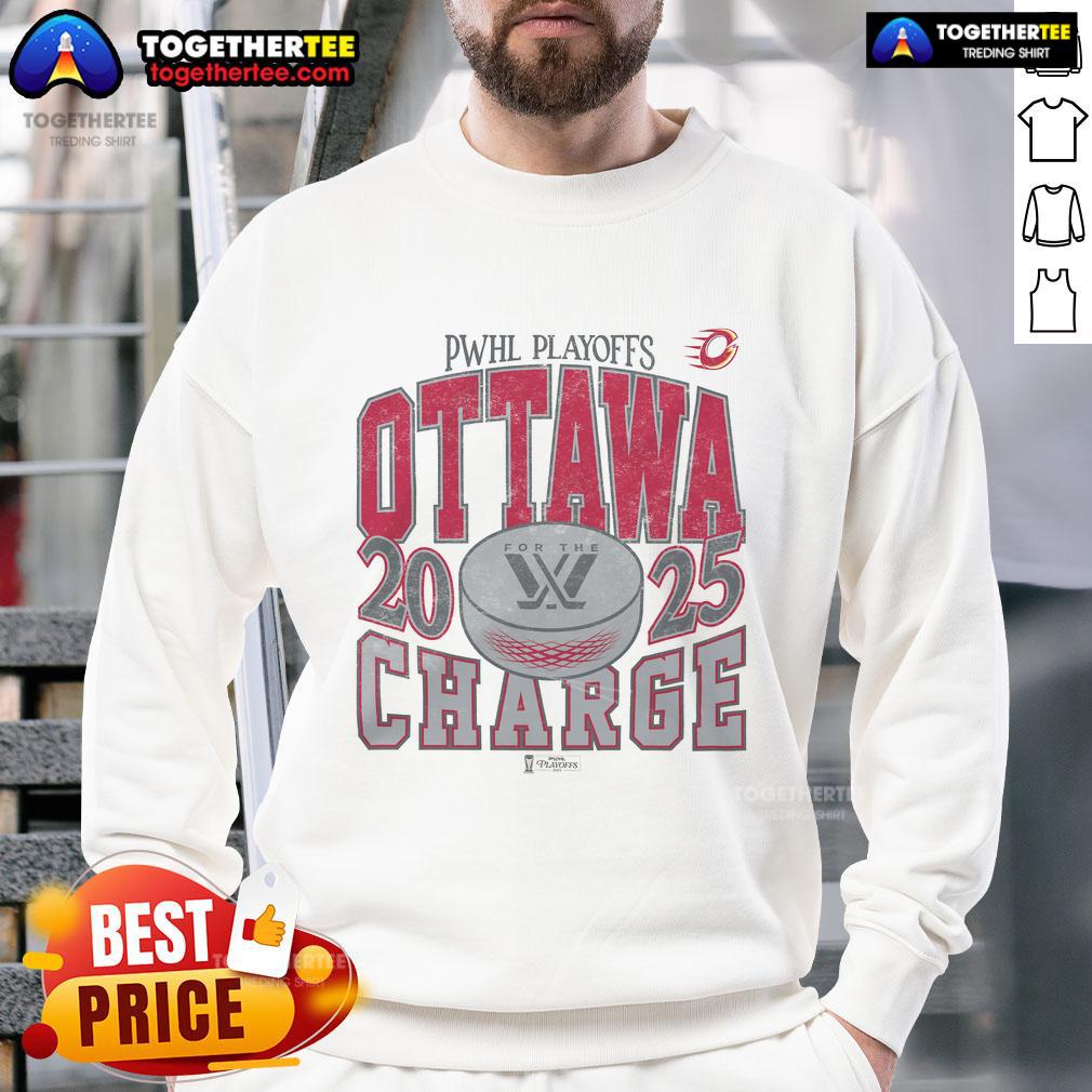Official Ottawa Charge Adult Stadium Essentials Playoffs City Revolution 25 Urban Sweatshirt Official Ottawa Charge Urban Sweatshirt for adults, perfect for playoffs and city fans, showcasing team spirit and style.