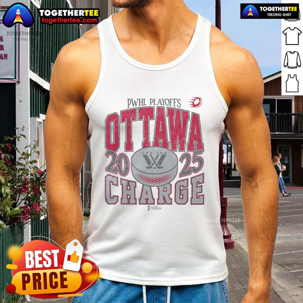 Official Ottawa Charge Adult Stadium Essentials Playoffs City Revolution 25 Urban Tank Top Official Ottawa Charge Adult Stadium Essentials Playoffs Urban Tank Top showcasing team spirit in stylish design.