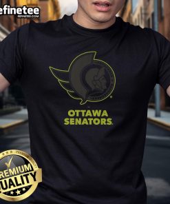 Official Ottawa Senators Highlight Reel T-Shirt featuring team logo and vibrant design, perfect for fans and game day.