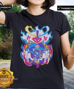 Official Ozzie Fizz Pride 2025 ladies tee featuring vibrant colors and a stylish design for pride celebrations.