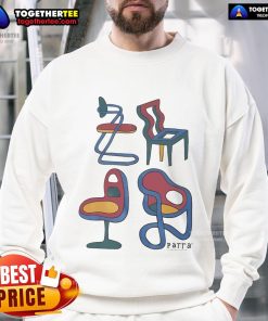 Official Parra Unreasonable Chairs Sweatshirt in vibrant colors, showcasing unique design and stylish fit for casual wear.