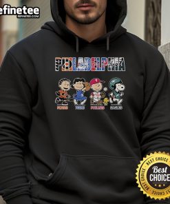Official Philadelphia sports teams hoodie featuring Flyers, 76ers, Phillies, and Eagles logos for fans.