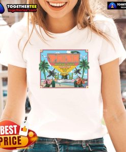 Official Phish Riviera Maya ladies tee for the Jan 28-31, 2026 concert at Moon Palace in Cancun, Mexico.