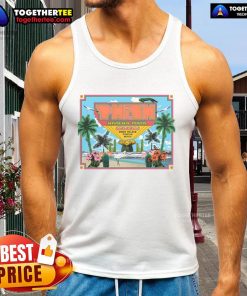 Official Phish Riviera Maya tank top design for the Cancun concert at Moon Palace, January 28-31, 2026.