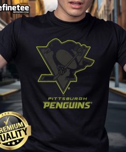 Official Pittsburgh Penguins Highlight Reel T-Shirt featuring team logo and vibrant graphics, perfect for fans.