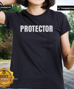 Official Protector Ladies Tee featuring a stylish design and comfortable fit, perfect for casual outings and everyday wear.