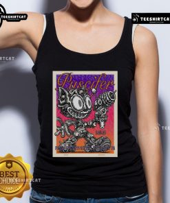 Official Puscifer tank top design from the May 20, 2025, concert at Petersen Events Center.