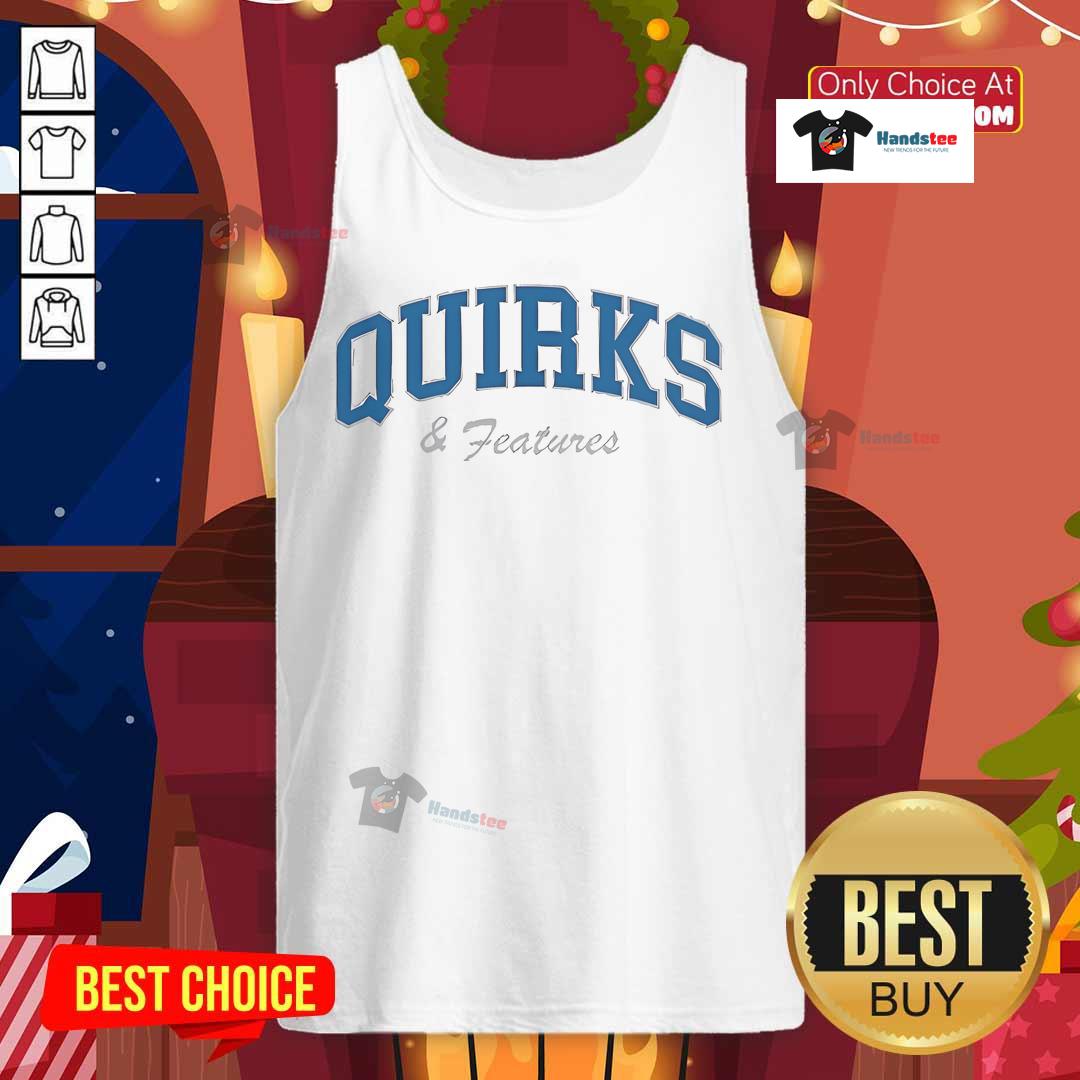 Official Quirks And Features Cars And Bids Tank Top Official Quirks and Features Cars and Bids tank top showcasing unique automotive designs and stylish graphics.