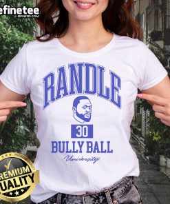 Official Randle 30 Bully Ball University Ladies Tee in stylish design, perfect for fans and casual wear.