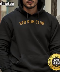 Official Red Rum Club logo hoodie featuring vibrant design and comfortable fit, perfect for fans of the band.