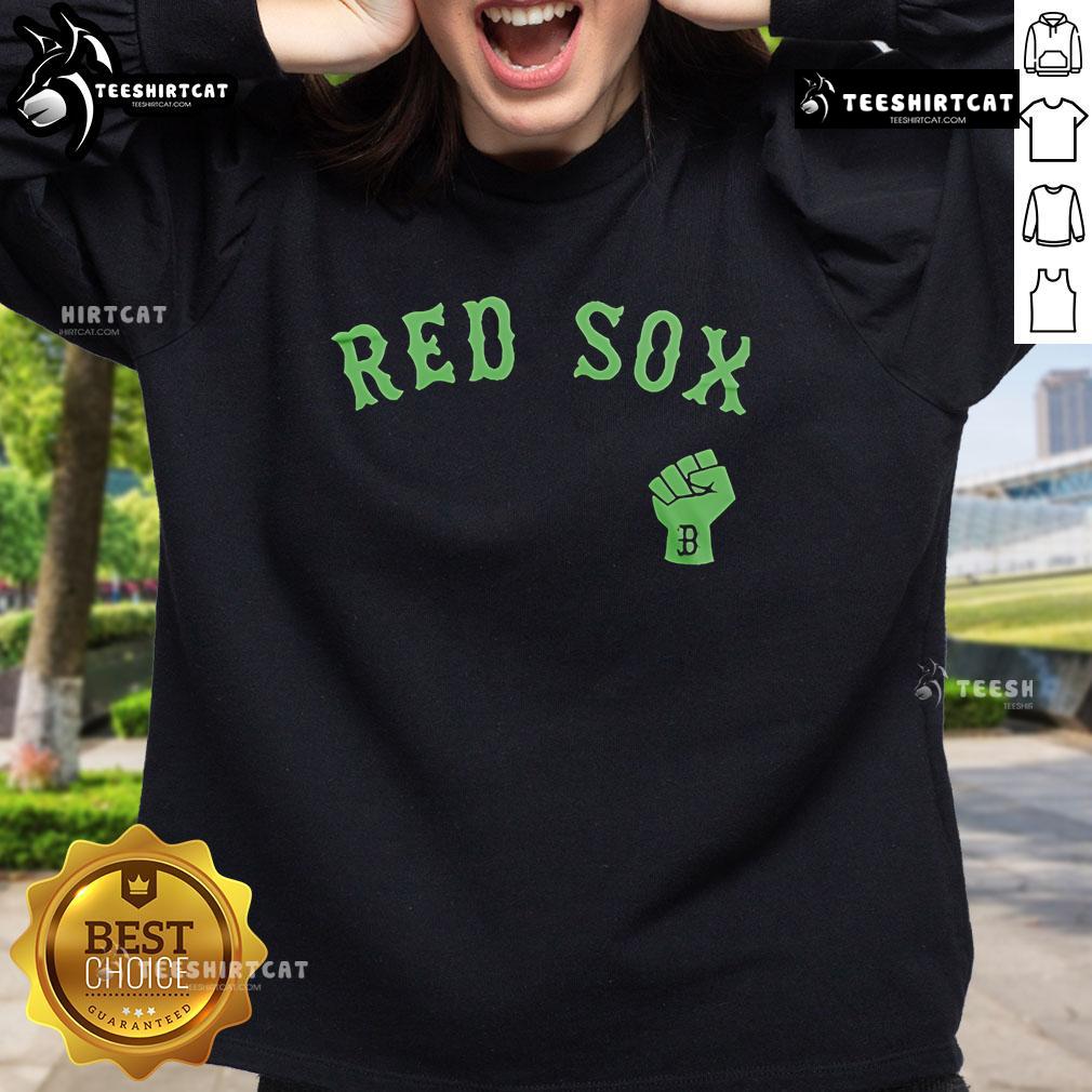 Official Red Sox Mental Health Awareness Month 2025 Sweatshirt Alt Text: Official Red Sox Mental Health Awareness Month 2025 Sweatshirt featuring team logo and vibrant design.