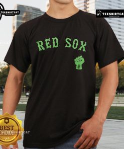 Alt Text: Official Red Sox Mental Health Awareness Month 2025 T-Shirt featuring team logo and awareness design in bold colors.