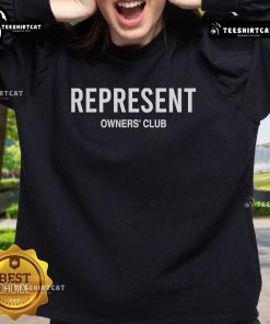 Official Represent Owners Club Sweatshirt in black, showcasing stylish design and premium quality for casual wear.