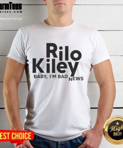 Official Rilo Kiley Baby I'M Bad News Yosemite T-Shirt featuring iconic band logo and vibrant design for fans.