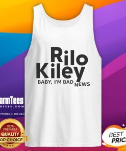 Alt Text: Official Rilo Kiley Baby I'm Bad News Yosemite tank top featuring vibrant graphics and a stylish design.