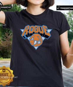 Official Rogue Utah Mammoth Logo Ladies Tee featuring a stylish design for women who love outdoor adventures.